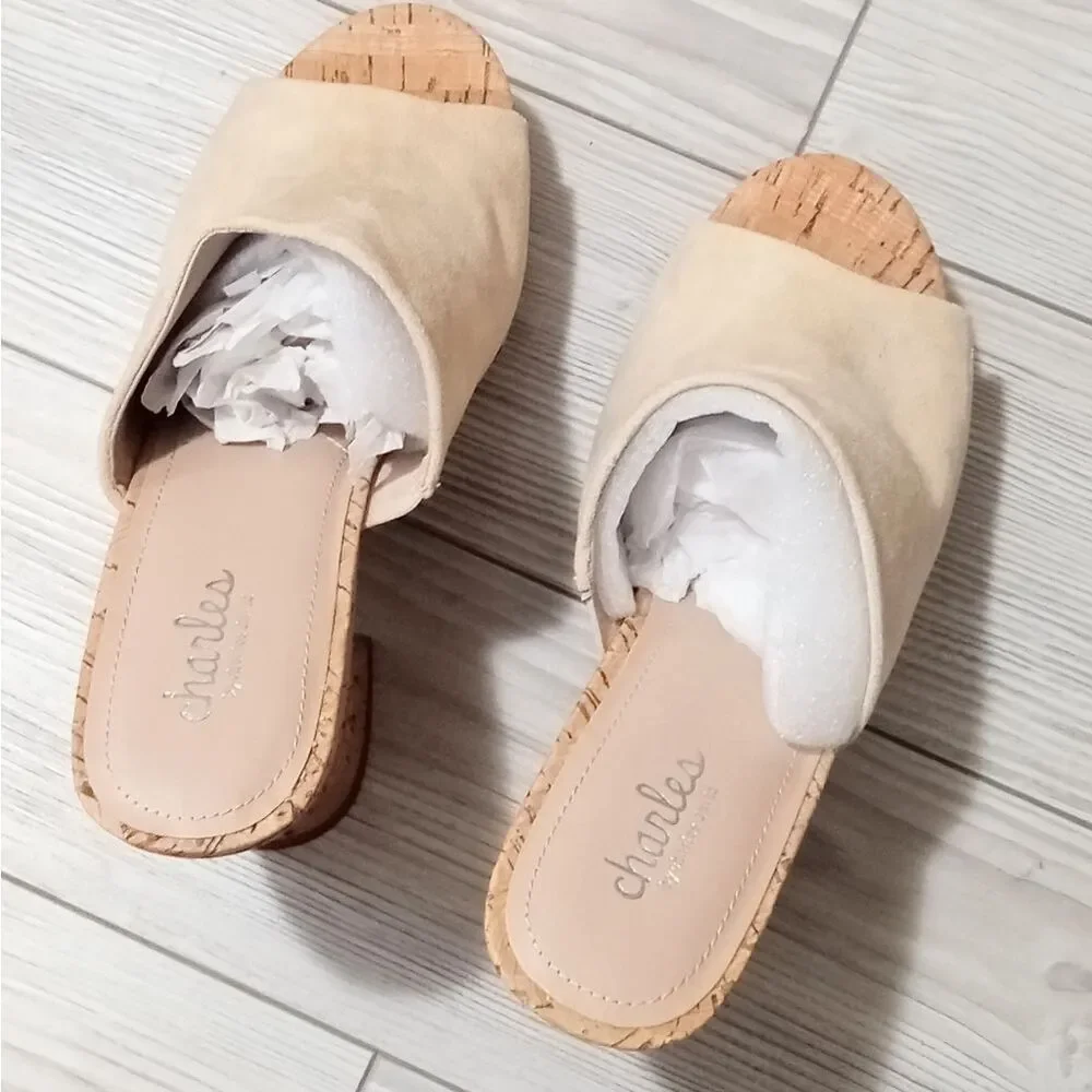 (S-4565) DITZY SANDAL Charles by Charles David Sz 9.5